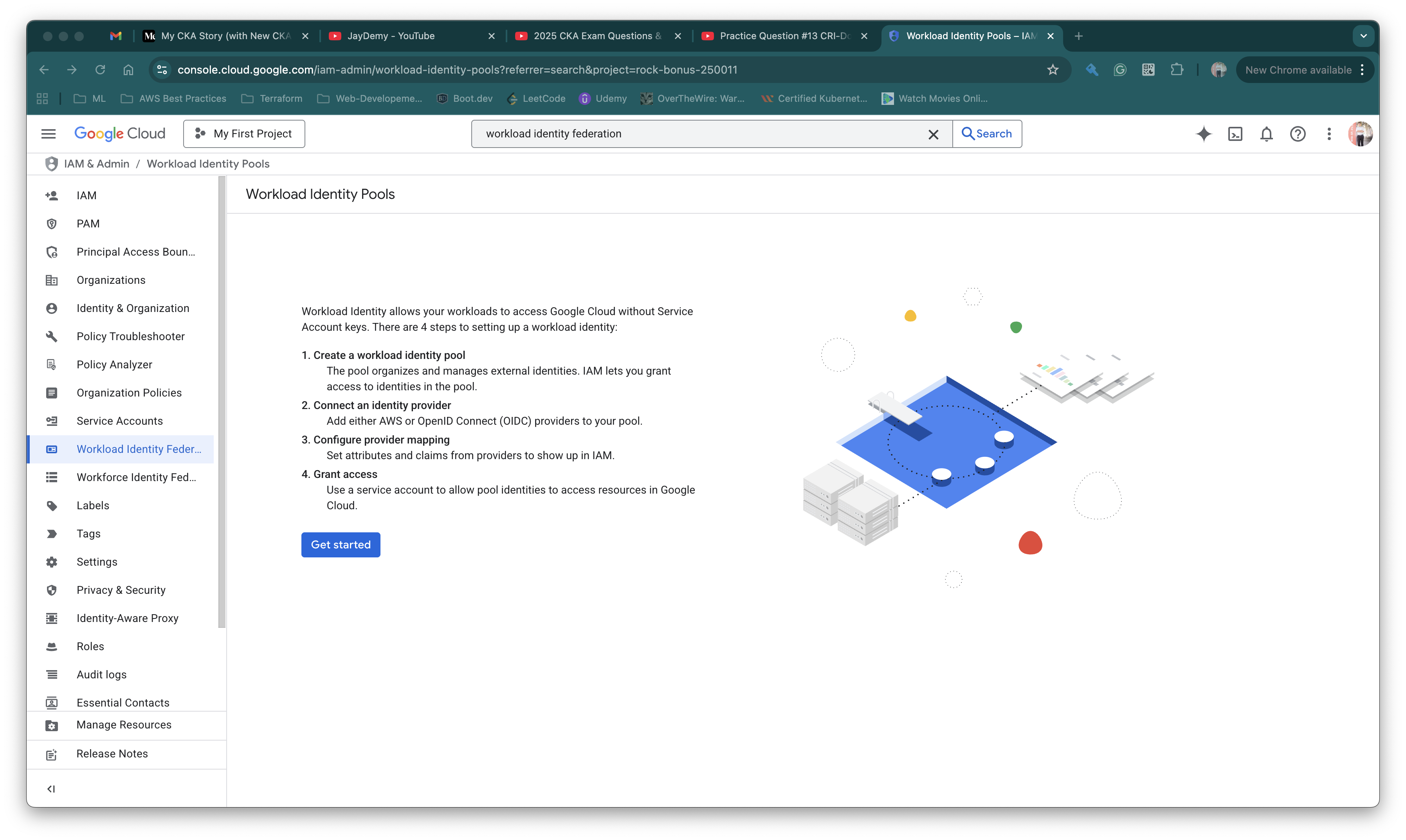 create-workload-identity-pool